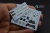 Quinta Studio QD32052 Bf 109E-3 3D-Printed & coloured Interior on decal paper (for Cyber-hobby/Dragon kit) 1/32
